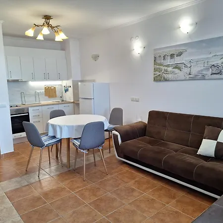 с фронтална гледка южен плаж Apartament *